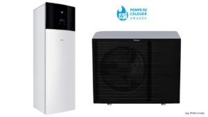 Pompă de căldură Daikin 10 kW  Altherma 3 H MT F cu ETVH12S18E9W și EPRA10EW1